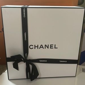 Authentic Chanel Gift Box with Chanel Ribbon